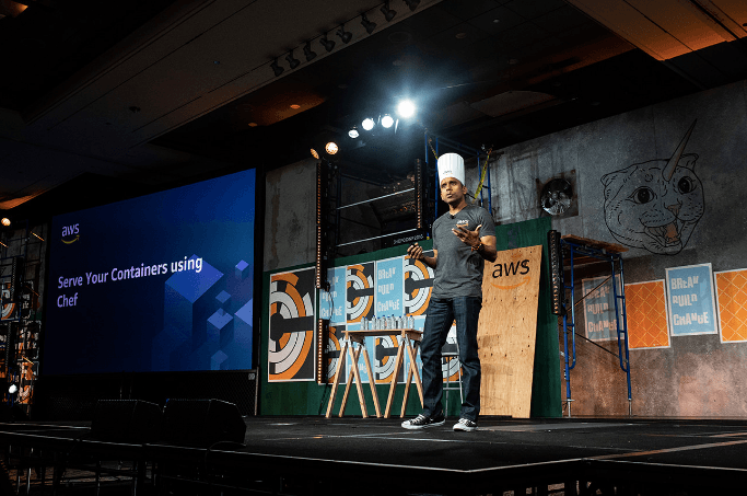 Arun Gupta, AWS Principal Open Source Technologist at ChefConf 2018